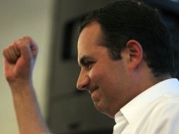 Cordero se mostró satisfecho con los resultados obtenidos en las estructuras territoriales. ARCHIVO  /