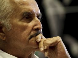 Carlos Fuentes cumplió este 2011 83 años.  /