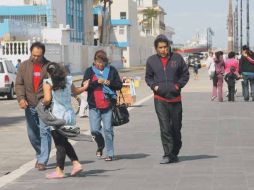 Los pronósticos señalan que el frío continuará a lo largo de toda la semana. EL UNIVERSAL  /