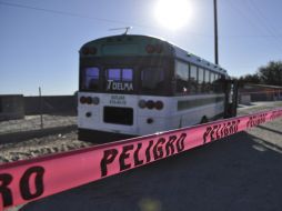 Una de las víctimas resultó herida en un aparente intento de asalto a un autobús de pasajeros. ARCHIVO  /