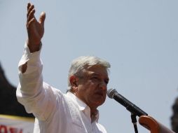 López Obrador inició hoy un recorrido por cuatro municipios de la región de Los Ríos. ARCHIVO  /