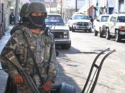 Elementos de seguridad y del Ejército mexicano se presentaron en el lugar. ARCHIVO  /