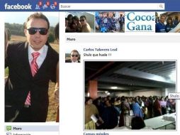El joven panista utilizó su cuenta en Facebook para subir imágenes y emitir comentarios sobre beneficiarias. ESPECIAL  /