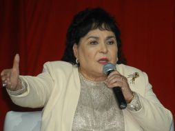 Un merecido homenaje a Cármen Salinas le espera en Champotón, Campeche. ARCHIVO  /