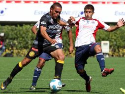 Sin hacerse daño entre los equipos, terminó el partido celebrado a puerta cerrada en el Omnilife. MEXSPORT  /