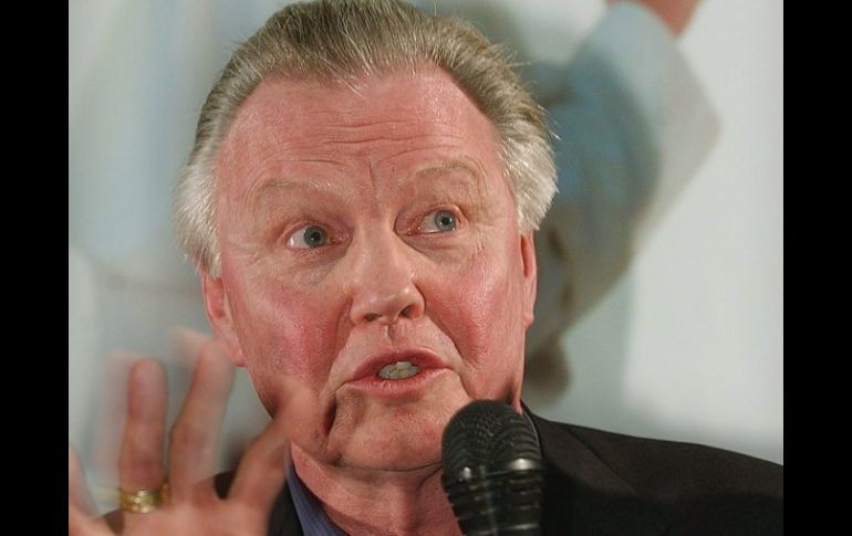 Jon Voight ese año estrenó en México el filme ''Código de familia''. ARCHIVO  /