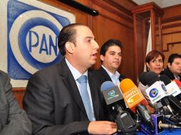 Sobre si volverá ser el candidato del PAN en los nuevos comicios, Cortés dijo que 'el partido definirá'. ARCHIVO  /