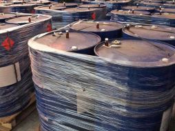 La sustancia química asegurada fue puesta a disposición del Agente del Ministerio Público de la Federación. ARCHIVO  /