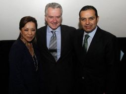 En la imagen Vázquez Mota, Creel Miranda y Cordero Arroyo, precanditos del PAN a la Presidencia de México. ARCHIVO  /