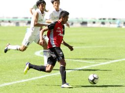 Sergio Santana se mostró bien en su primer juego con el Atlas.  /