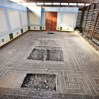 Ladrones dañan irreparablemente mosaico romano del siglo IV en España