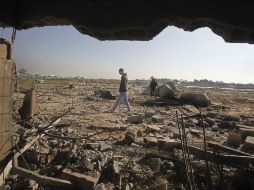 Activistas palestinos dispararon el miércoles cinco cohetes contra el sur de Israel. EFE  /
