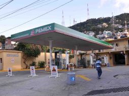 La estación de servicio atacada está sobre la carretera federal México-Acapulco. EL UNIVERSAL  /