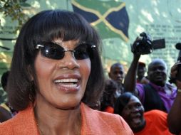 Los resultados le  otorgan 41 de los 63 escaños en juego a Portia Simpson. AFP  /