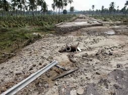 A inicios de enero, la Federación comenzará a enviar recursos a Jalisco por los daños por el huracán ''Jova''. NTX  /