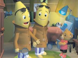 Las Bananas en Pijamas traen aventuras de tecnología CGI en la animación de su nueva temporada. ESPECIAL  /