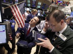 Dow Jones se colocó en 12 mil 284.65 unidades. AP  /