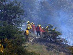 Anuncian que la temporada turística en el Parque Nacional Torres del Paine está totalmente perdida. AFP  /