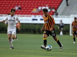 Los Leones Negros tuvieron un buen encuentro ante los coreanos.  /