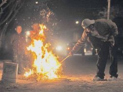 Autoridades ambientales prevén una fuerte contaminación mañana.  /