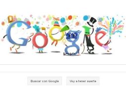 El último doodle del año festeja. ESPECIAL  /