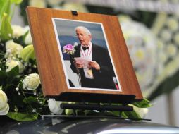 El cuerpo del arquitecto mexicano Ricardo Legorreta es velado hoy en una funeraria de Ciudad de México. EFE  /