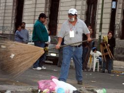La víctima y sus victimarios pertencían a una empresa de limpieza en el DF. ARCHIVO  /