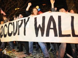 El movimiento Ocupa Wall Street tomó por unas horas la plaza símbolo de sus protestas. AP  /