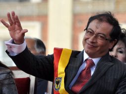El nuevo alcalde de Bogotá, Gustavo Petro dice que busca grantizar la tranquilidad de los bogotanos por esto al restricción. AFP  /