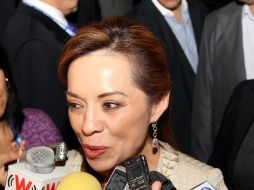 Vázquez Mota hizo votos porque se apruebe la Ley de Lavado de Dinero para juzgar a narcotraficantes. ARCHIVO  /