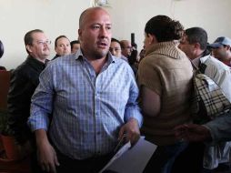 La solicitud de Enrique Alfaro fue aprobada por unanimidad por los miembros del pleno.  /