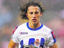 El mexicano suma siete goles esta campaña, su mejor cuota desde que arribó al club español. ESPECIAL  /