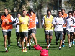 Los jugadores del Atlas afrontan con decisión el reto de la próxima temporada.  /