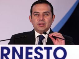 El precandidato panista Ernesto Cordero, dice que el mismo líder del PAN, Gustavo Madero les informó sobre el método. EL UNIVERSAL  /