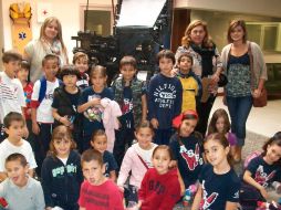 Disfrutaron aprendiendo como se hace un periódico y divirtiéndose en sus instalaciones.  /