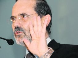 Gustavo Madero siguió con su discurso de que no habrá cambio de proceso democrático. EL UNIVERSAL  /