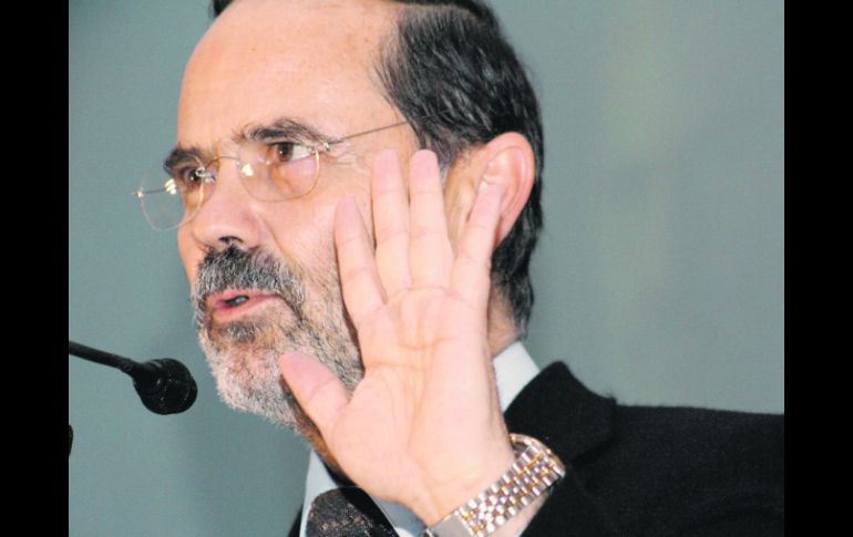 Gustavo Madero siguió con su discurso de que no habrá cambio de proceso democrático. EL UNIVERSAL  /