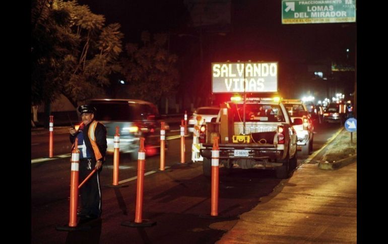 En la ZMG, bajaron 17% los decesos por accidentes viales con alcohol positivo en sangre.  /