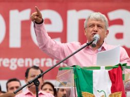 El político tabasqueño AMLO tendrá su primera reunión nacional con Morena Jóvenes y Estudiantes Morenaje el próximo lunes. ARCHIVO  /