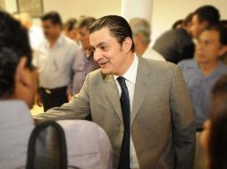 El precandidato del PAN al Senado de la República, José María Martínez. ARCHIVO  /