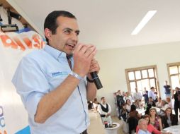 El precandidato del PAN Ernesto Cordero dice que el proceso sólo revelaría cuál es el mejor proyecto de los aspirantes. ARCHIVO  /