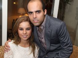 Ceci Vázquez y Juan Diego Piña.  /