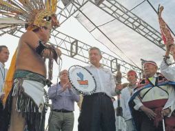 López Obrador durante su visita en el Estado de Morelos. EL UNIVERSAL  /