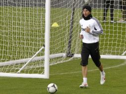 El Real Madrid prepara partido ante el Granada. EFE  /