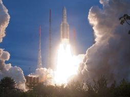 Arianespace prepara con la ESA la primera operación del pequeño Vega con los satélites LARES, ALMASat-1. ARCHIVO  /