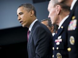 Barack Obama reconoce que el presupuesto militar es mayor al que dejó la administración de George W. Bush. EFE  /