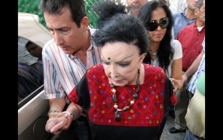 Según los estudios, Irma Serrano no tiene demencia senil. ARCHIVO  /