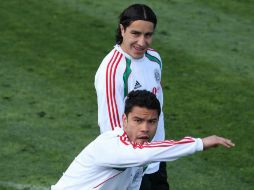 Los mexicanos aparecieron en la plantilla del equipo y fueron convocados para el juego frente a Racing de Santander. MEXPORT  /