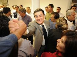 José María Martínez considera que los panistas saldrán unidos a triunfar en las elecciones. ARCHIVO  /