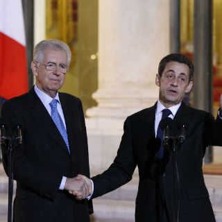 Monti y Sarkozy, contra la división tras crisis